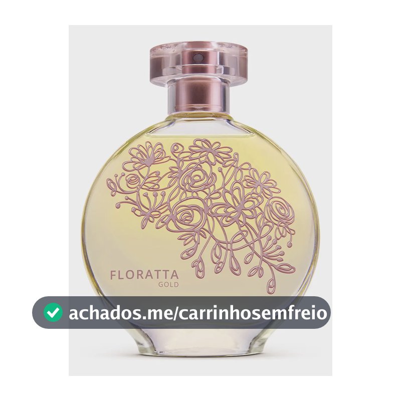 Floratta Gold O Boticário Desodorante Colônia Spray 75ml