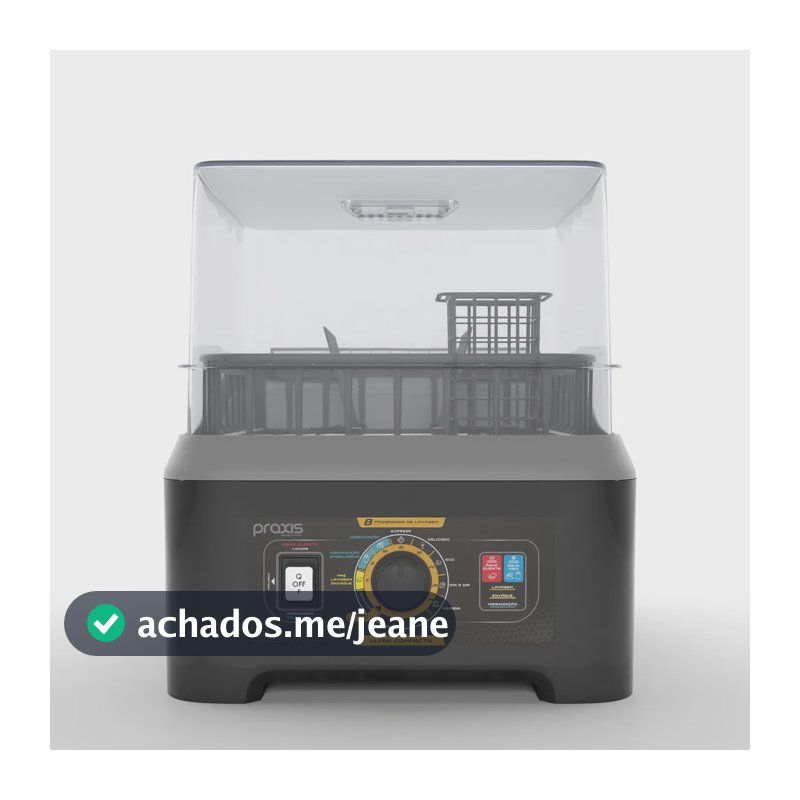 Lava Louças Portátil Praxis Bancada Llp 2.0 - Preto