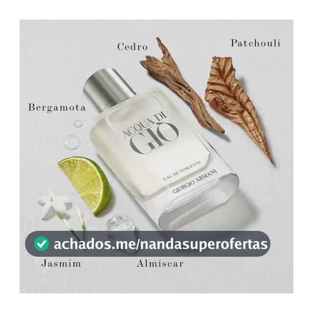 Armani Beauty Perfume Masculino Acqua Di Giò Eau de Toilette 100ml
