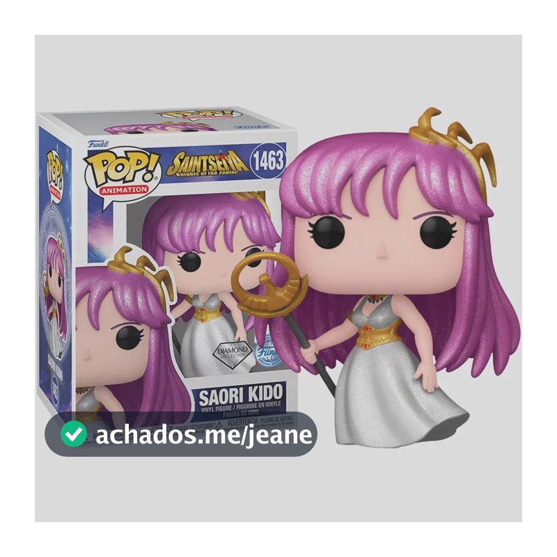 Funko Pop! Saint Seiya Athena Saori Kido Aec Ex #1463