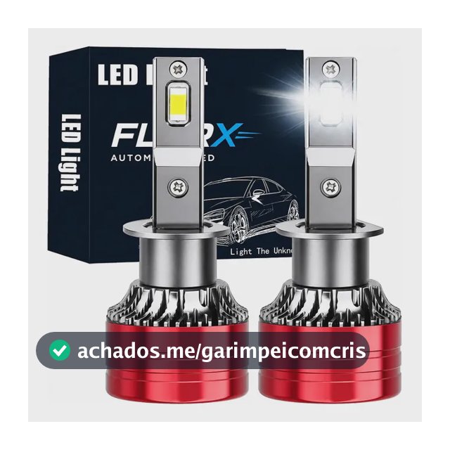 Kit Ultra Led Lampada Farol H1 H3 H4 H7 H8 H11 Hb3 Hb4 H27