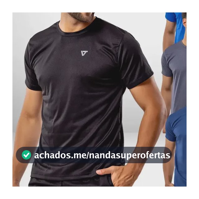 Kit 4 Camisetas Blusas Dry Fit Treino Masculina Academia