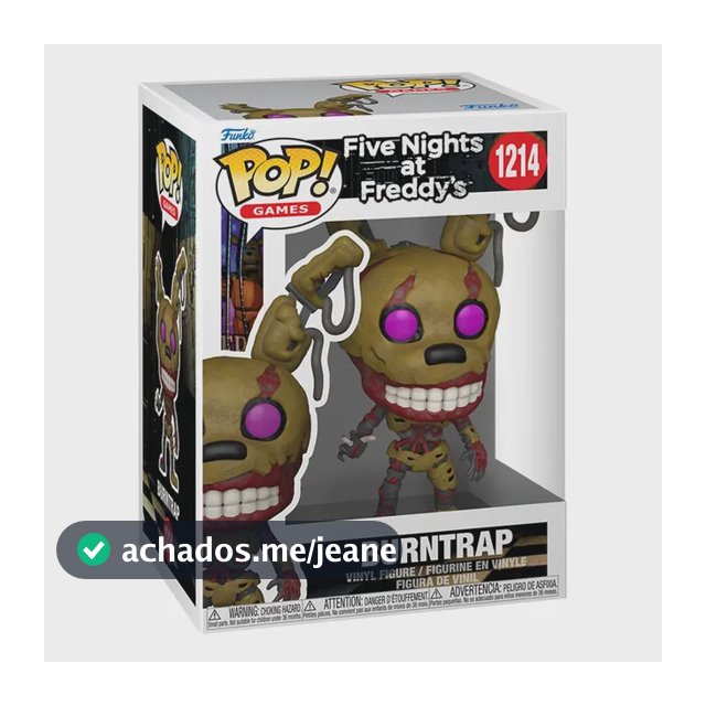 Funko Pop Burntrap #1214 Five Nights At Freddy's