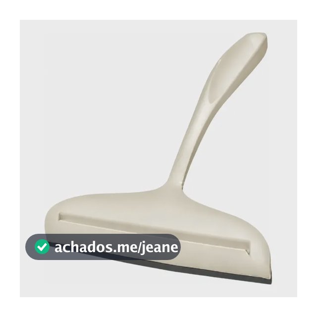 Rodo De Pia 14cm Raspador Com Borracha Térmica Seca S/ Pano