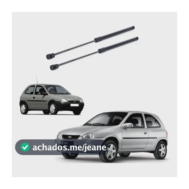 Par Amortecedor Porta Mala Chevrolet Corsa Wind 2p 94 À 2001