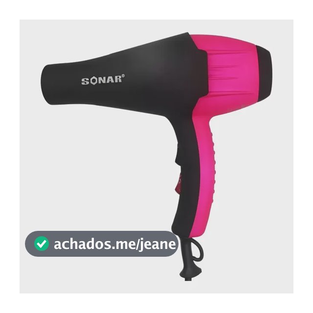 Secador De Cabelo Profissional 3200w Leve Potente C/ Difusor