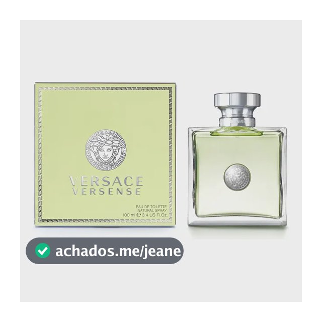 Versace Versense Eau De Toilette 100ml Feminino