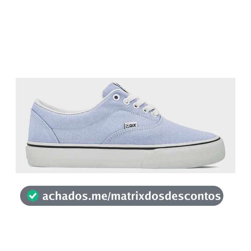 Tênis Qix Sunset Vulcanizado Lilás Branco Lilás 42 Br