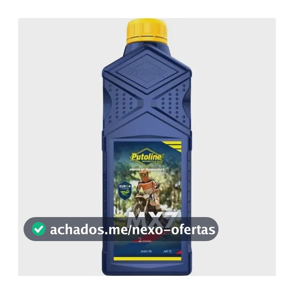 Óleo Putoline 2t Mx7 100% Sintetico 2 Tempos 1 Litro