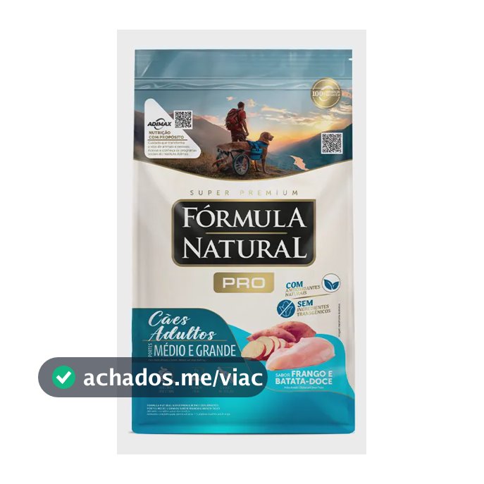 Fórmula Natural Pro Cão Adulto Médio e Grande 15kg