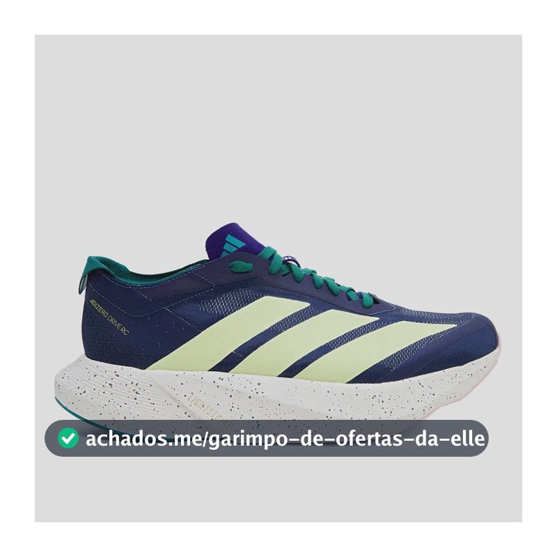 Tênis Masculino Adizero Drive Rc adidas Azul Liso 41 Br