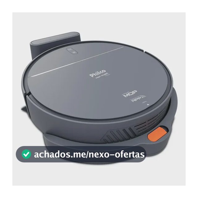 Aspirador Robo Philco Pas29a Bivolt Cinza