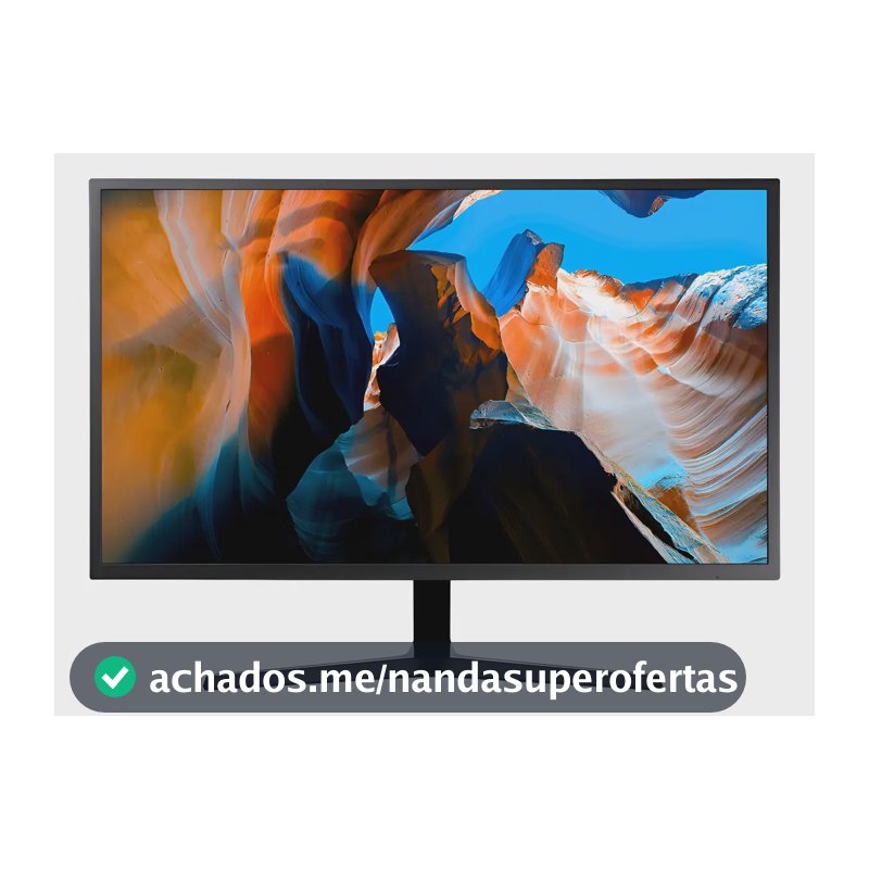 Monitor Profissional Samsung 32' Uj59 Led 4k Uhd Va Freesync Cor Preto