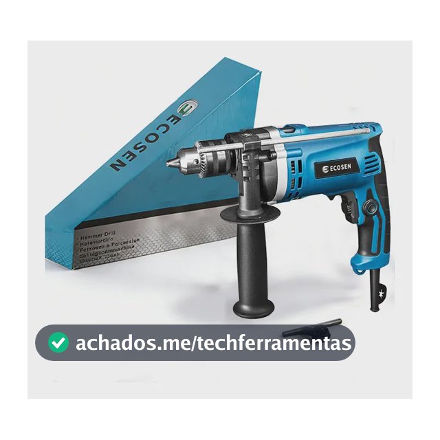 Furadeira De Impacto Profissional 1/2  13mm 900w Azul 127v