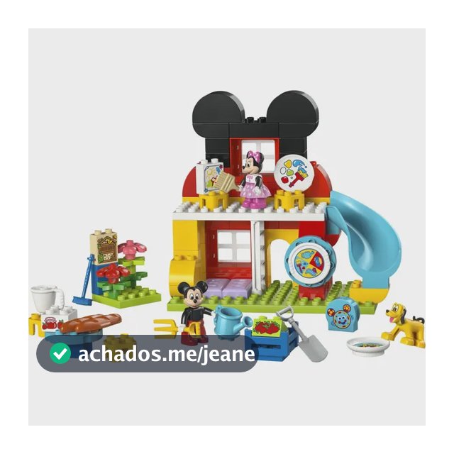LEGO® Duplo® Disney Mickey Mouse Casa de Minnie e Plutão 10465