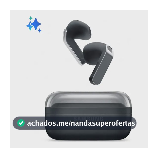 Fone de ouvido in-ear sem fio Samsung galaxy Galaxy Buds4 SM-R540N preto