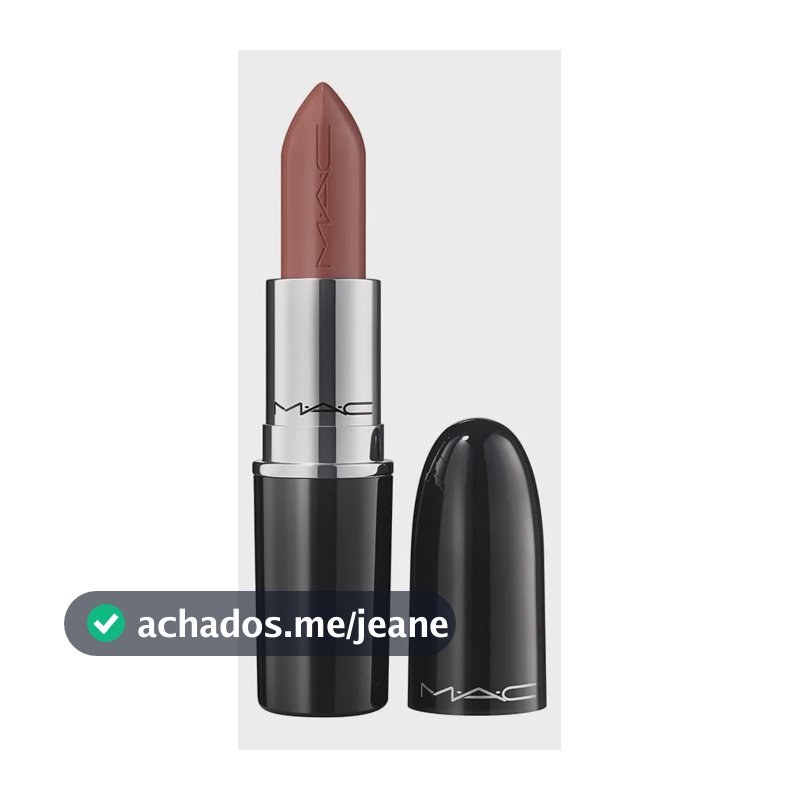 Batom Mac Hidratante Brilhante Lustreglass Sheer-shine Hug Me