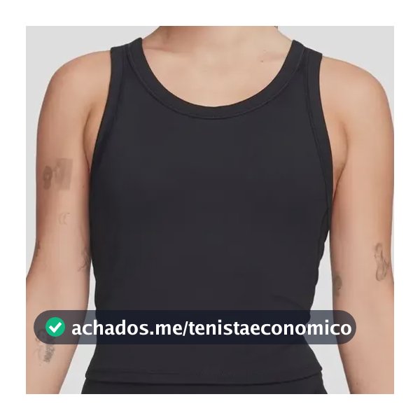 Regata Nike Dri-fit One Cropped Feminina