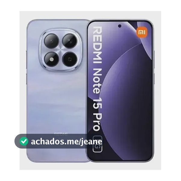 Xiaomi Redmi Note 15 Pro 5g Dual Sim 512 Gb Mist Purple Roxo Violeta