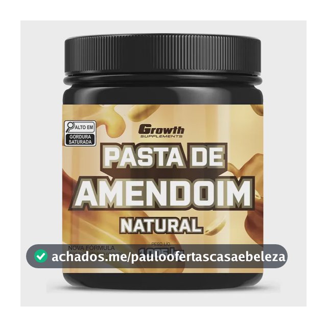 Pasta De Amendoim Integral Torrado 1kg Growth Supplements Natural