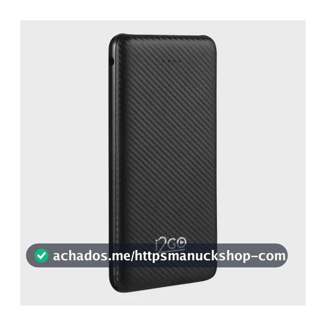 Power Bank I2go Plus 10000mAh Usb-c Preto