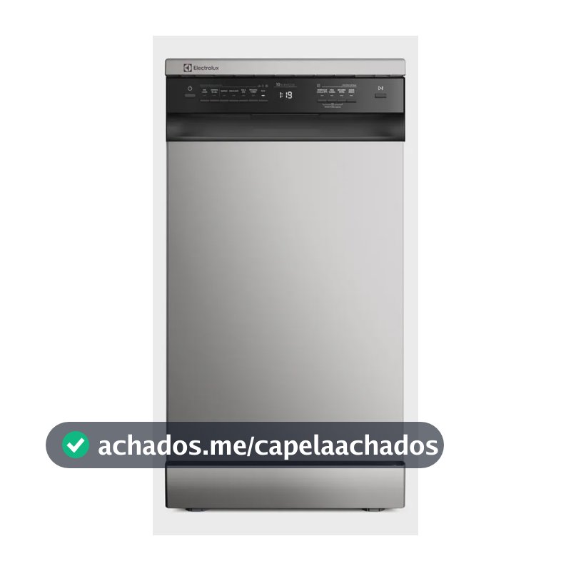 Lava-louça Electrolux 10 Serviços Inox Lava E Seca 50' Ls10e Prateado