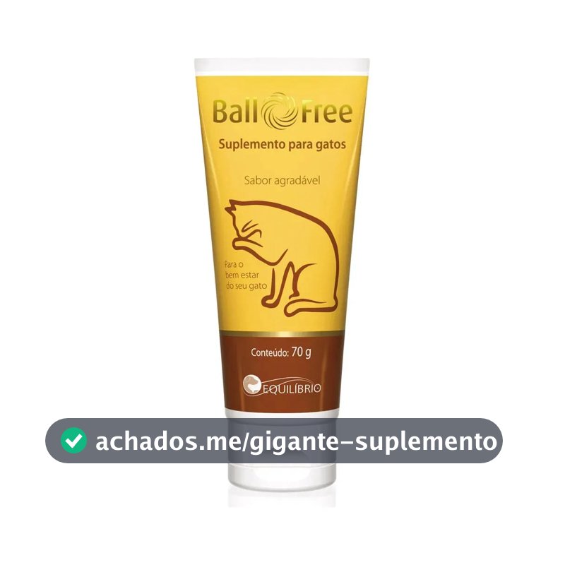Ball Free Pasta Suplemento Para Gatos Agener União 70g