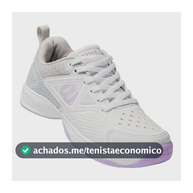 Tênis Feminino Wilson Slice 3.0 All Court Branco Original Nf