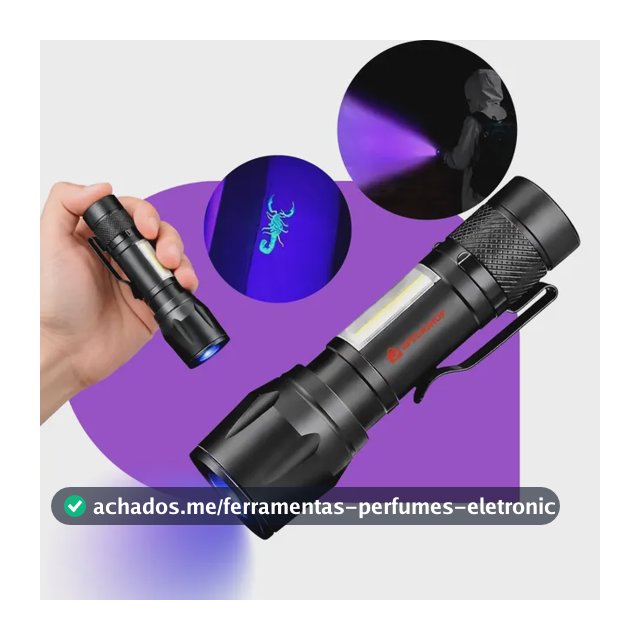 Lanterna Uv Led Luz Negra Roxa Ultravioleta Detecta Escorpião Seca Unha Resina Máscara Nota Falsa Dinheiro APEGASHOP Inseto Bateria Recarregável Usb Portátil Potente Mini