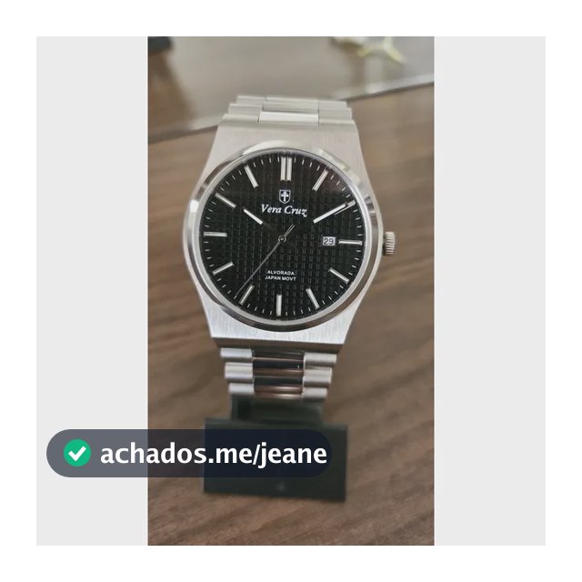 Relógio Masculino Vera Cruz Alvorada Safira Miyota 40mm