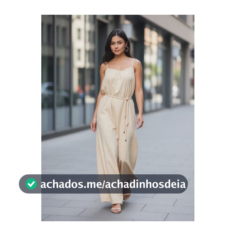 Vestido Hering Alças Longo Fem Haq96een Off White Creme Lisa M