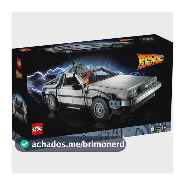Lego Creator Expert Máquina Tiempo De Volta ao Futuro 10300