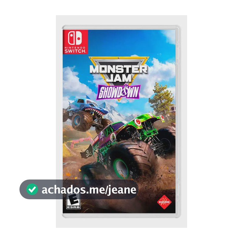 Monster Jam Showdown Nintendo Switch Standard Físico Latam Multiplayer