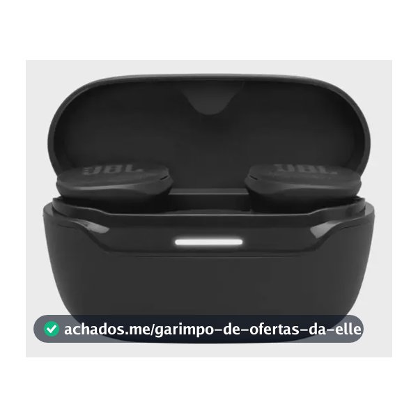 Fone De Ouvido Jbl Endurance Race 2 Bluetooth Sem Fio Preto