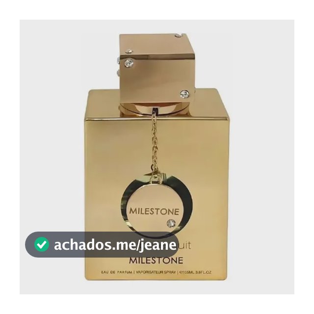 Perfume Armaf Club De Nuit Milestone 105ml Edp - Compartilhável