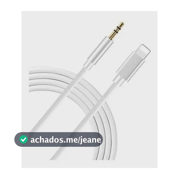 Cabo Adaptador P2 Auxiliar Para iPhone X Xs 11 12 3.5mm