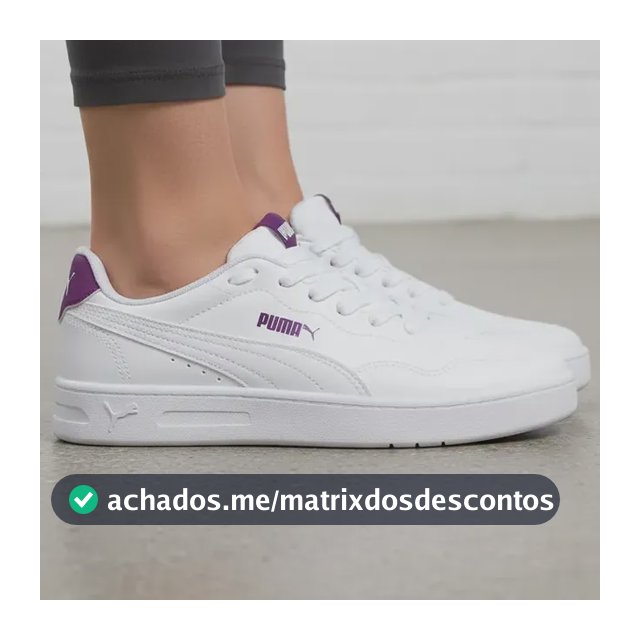 Tênis Puma Court Lally Feminino Casual Original Branco 36