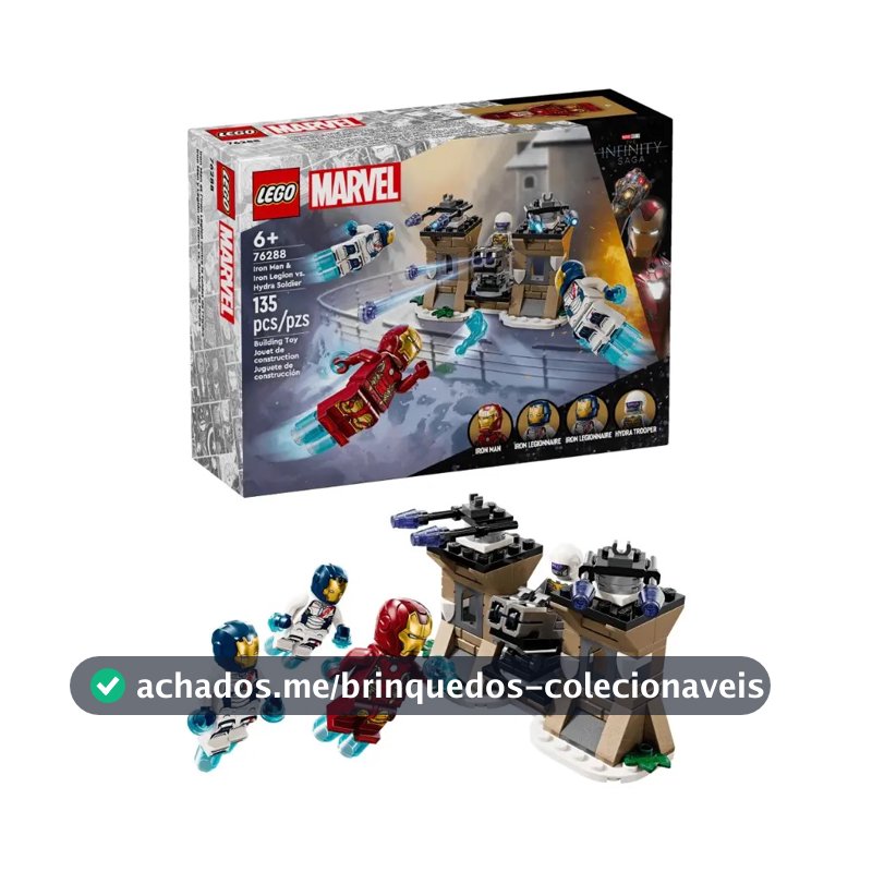 Lego Super Heroes Marvel 135 Pçs 6471523