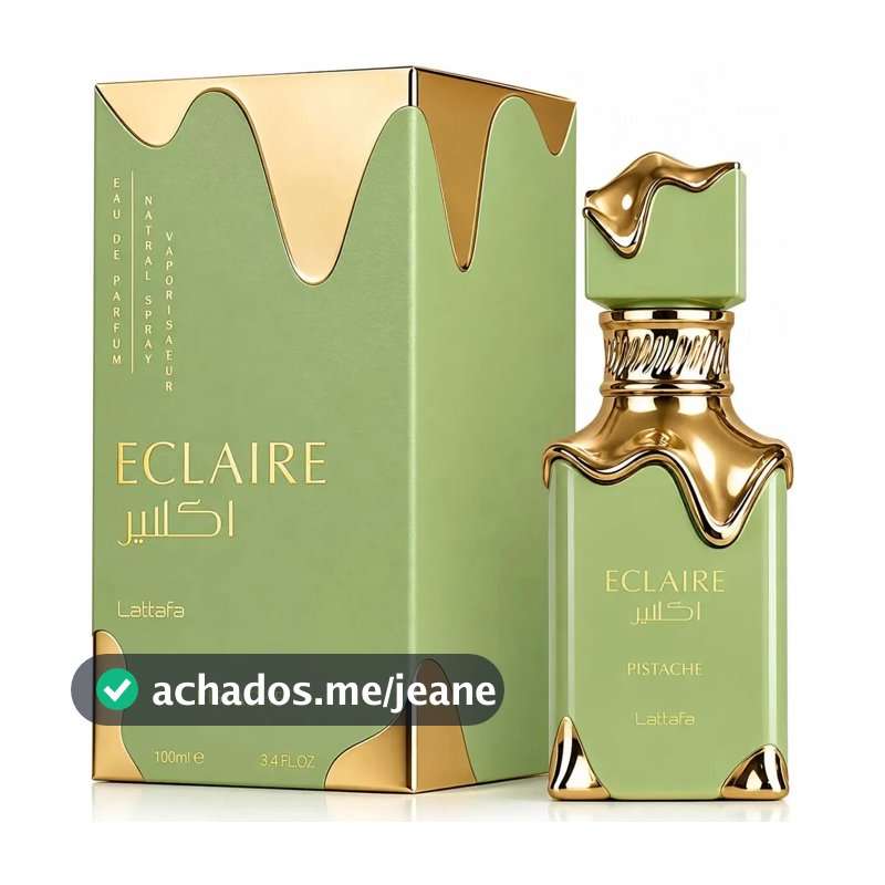 Perfume Árabe Lattafa Eclaire Pistache Eau De Parfum 100ml