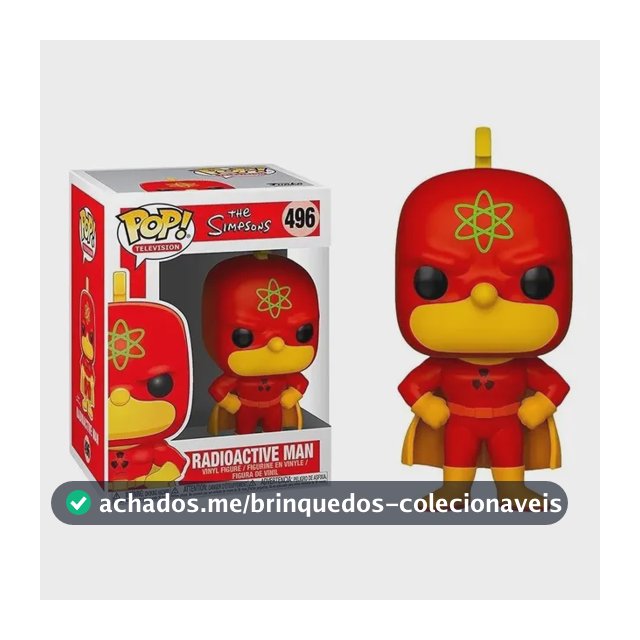 Funko Pop Radioactive Man #496 - Homer Os Simpsons