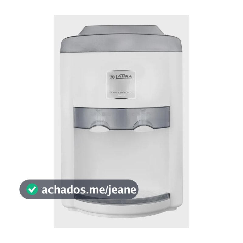 Purificador de Água Latina Pa335 Eletrônico Refrigerado Branco Bivolt