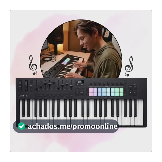 Teclado Midi Novation Launchkey Mk4 49 Teclas