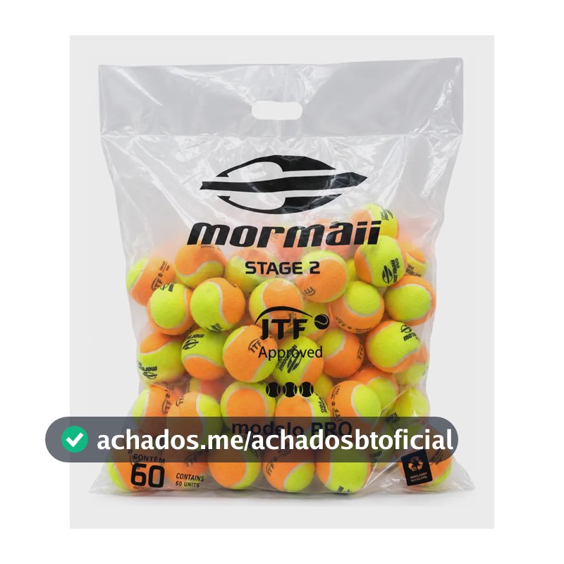Bola Beach Tennis Mormaii Pro Itf 60 Unid.