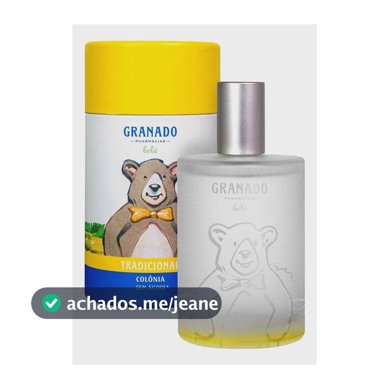 Colônia Tradicional Granado Bebê Frasco 100ml
