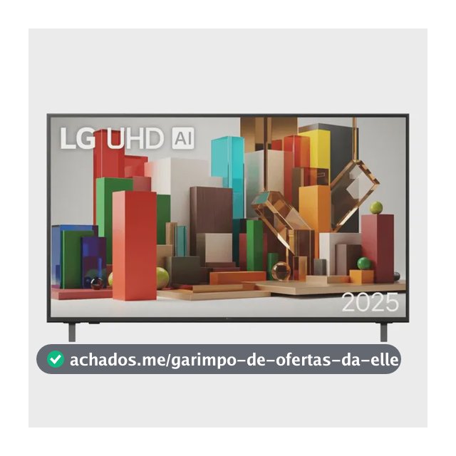 Smart TV Profissional 4K 55" LG UHD 55AU801 Processador α7 AI Ger8 Super Upscaling Google Cast Alexa Integrado Controle AI Smart Magic WebOS 25