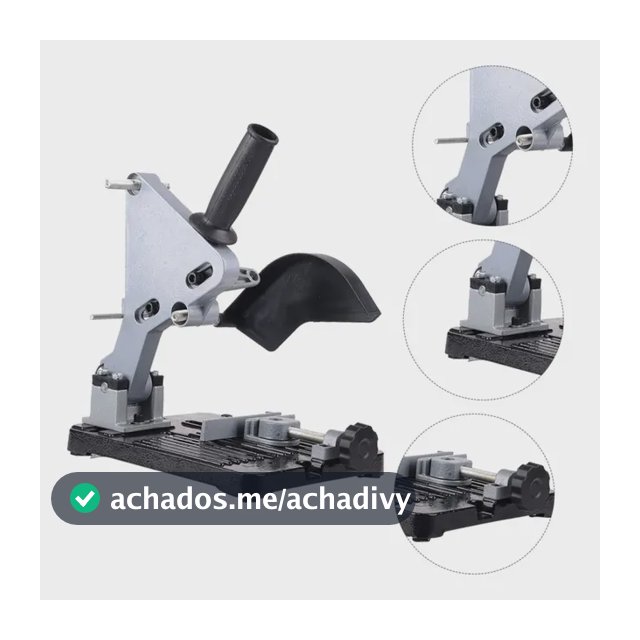 Suporte Base Bancada Para Esmerilhadeira Angular 115 A 125mm