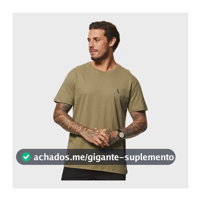 Camiseta Careca Reserva Masculino Militar N/a M Lisa