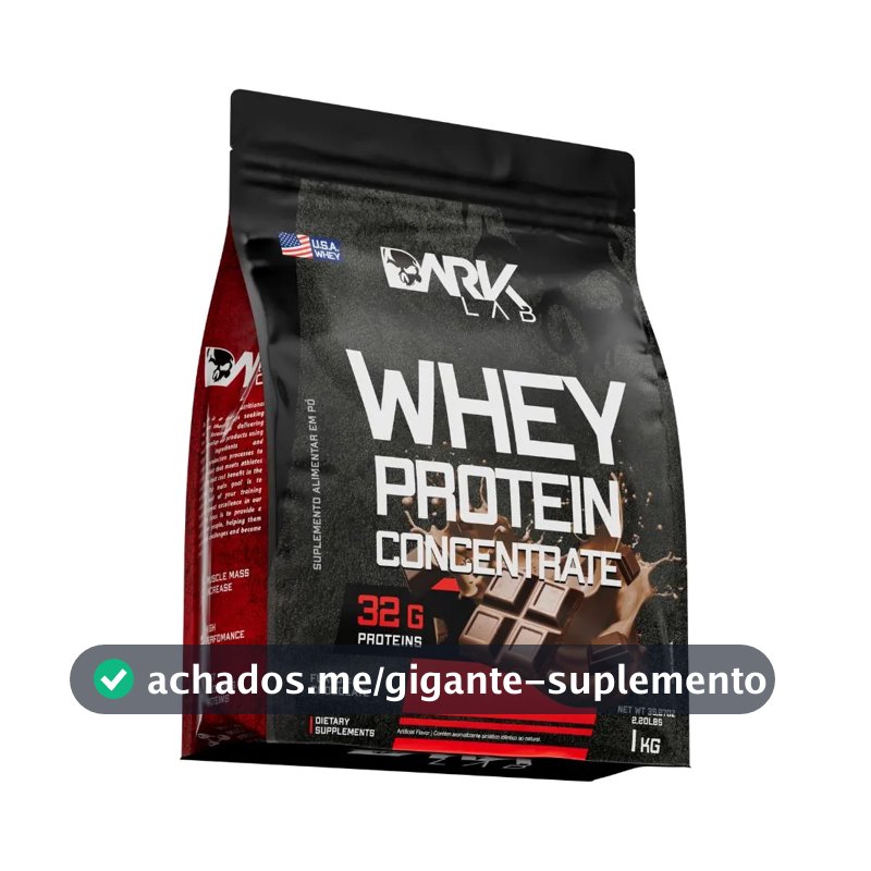 Whey Protein Concentrado 1kg Chocolate Dark Lab