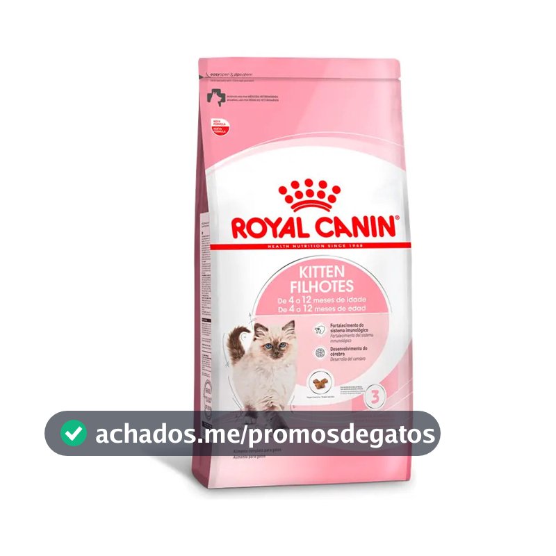Ração Royal Canin Kitten para Gatos Filhotes com até 12 meses de Idade 4 kg