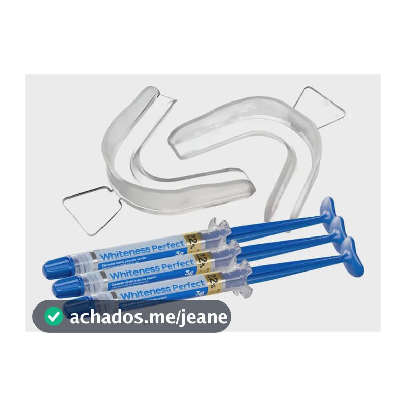 3 Gel Dental Clareador Sorriso Branco E Perfeito 22 Brinde